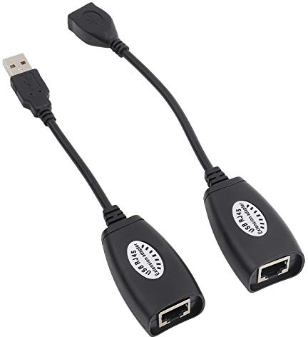 USB 2.0 a RJ45 Cable de Adaptador Ethernet Ethernet, sobre Cable Cat5 Cat6 para Teclado de Mouse de la Impresora, Adaptador de Red de Extensión de Cable LAN