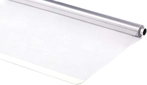 KS Handel 24 ERSATZROLLE HAL-kassetter DUSCHROLLO ALLA designs 7 bredder enkel växel (100 x 240 cm, transparent)