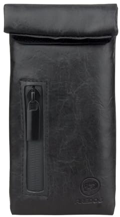 FIREDOG Smell Proof Bags, Carbon Lined Odor Proof Bag for Dog Tested 3x6 Stash Travel Storage Pouch Pocket (Black)
