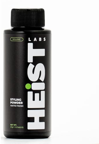 Heist Labs Matte Dust Hair Styling Powder 20g – Lightweight Volumizing Powder for Dry Texture and Medium Hold
