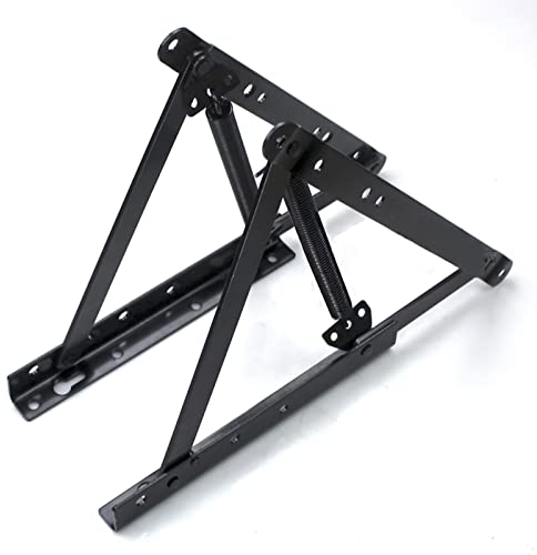 Großes Bettkasten Schubladenscharnier, Deckelstützscharnier, Schlafsofa Federheber, Bettkastendeckel Haltescharnier, für Bettkastenschrank, Sofa Liege oder Bett mit Bettkasten