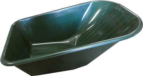 MATRIX Schubkarrenmulde Wanne Ersatzwanne Ersatzmulde PP-Mulde 100L Grün