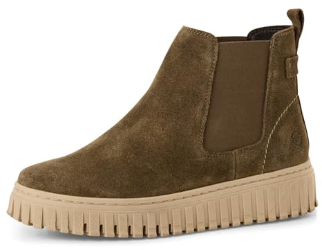 Tamaris Bottines Chelsea pour femme 1-25405-43, olive, 41 EU