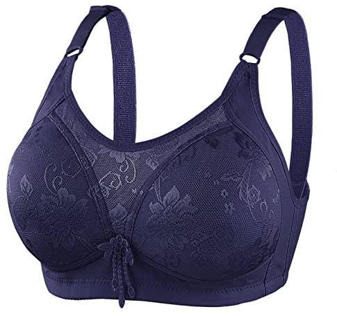 WILLBEST Push up BH nahtlos Schottenmuster Tops still Bustier BH Damen mit bügel 85c 2er Set Neckholder Shock Absorber Sport Pole Dance Stage 85f Push up Set Damen Weiss Bralette