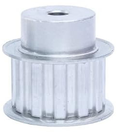 1pc Zahnriemenscheibe L-12T Prozessloch 8 mm Riemenscheibe Aluminium Material Schlitzbreite 21/27 mm Passend zu L-Zahnriemenbreite 20/25 mm(1pc-21 mm)