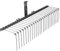 Wiltec Strigliatore a molle trainato per prato 72 183X76X48 cm Arieggiatore per trattorini Quad