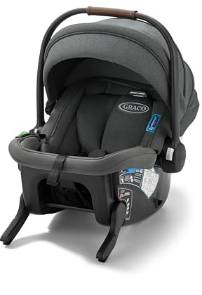 Graco® Gomax Infant Car Seat, Baseless Car Seat with Canopy, Rear Facing, Lightweight Carseat