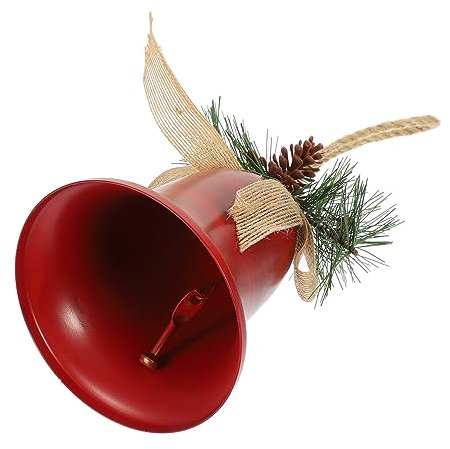 Cabilock Hornglocke Aus Metall Rote Weihnachtsglocken Zum Basteln Weihnachtsglockengirlande Weihnachtsdosen Lichterketten Weihnachten Dekorationen Weihnachtsschmuck Goldene Glocken Plastik