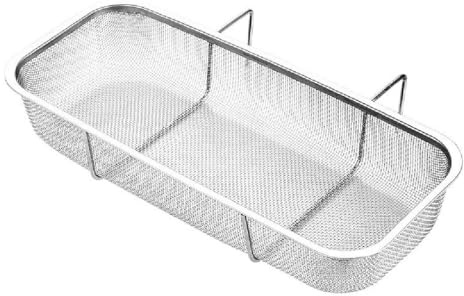 Stainless Steel Sink Drains & Strainers Strainer Basket,Multifunction Hanging Sink Corner Strainer Colander Drain Basket, Kitchen Sink Food Waste Filter and Vegetables Fruits Clean,Quick Draining Kitc