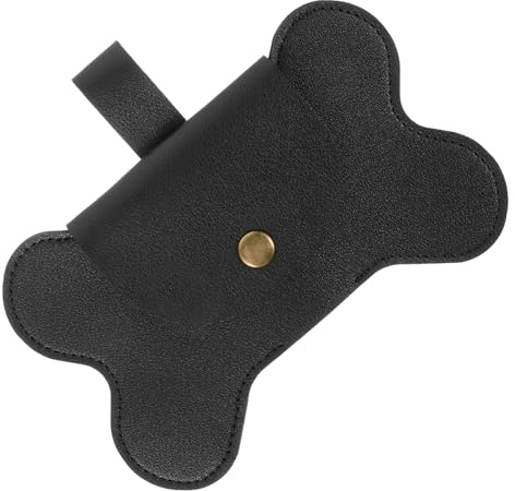 iplusmile Porta Sacchetti Igienici per Dispenser Riutilizzabile per Guinzaglio Compatibile con Sacchetti Deiezioni Canine e Compatto per Quotidiano