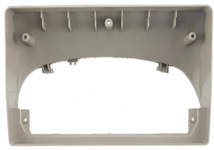 Tableau de Bord du Panneau stéréo pour Fiat pour Siena pour Palio pour Weekend 1996-2004 Automobile Cadre Fascia Adaptateur Android Radio Tableau Bord Montage Panneau Kit(Gris)
