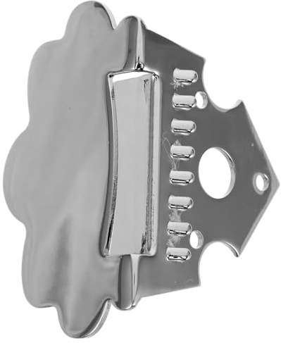 Cordal de mandolina plateado duradero para instrumentos de 8 cuerdas con acabado y fácil instalación, accesorio profesional de mandolina para guitarra
