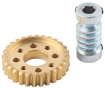 Speed Reducer 28:1 Reduction Ratio Motor Internal Drive Accessories with 28 Teeth Wheel 6mm Bore Gear Shaft