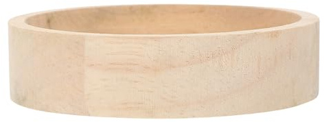 YARNOW Cuenco de Madera para Hámster Pequeño, Plato de Comida de Roble Natural, Comedero Doméstico para Jerbos, Ratas y Chinchillas, Recipiente Resistente para Alimentación de Mascotas