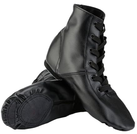YKPAVV Zapatillas deportivas para mujer, color azul, zapatos de baile para adultos, tacones altos, zapatos de jazz suaves, botas de jazz de poliuretano, zapatos de jazz para danza contemporánea