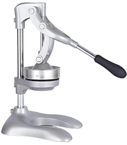 Presse-Agrumes Manuel avec Levier en Aluminium Et Acier Inoxydable(Silver/43cm)
