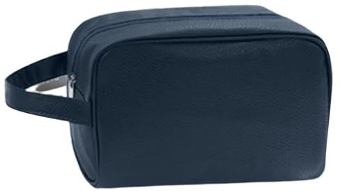 XAGMODSHN Bolsa de aseo resistente e impermeable de poliuretano para hombre, con múltiples compartimentos, organizadores de viaje para cosméticos, artículos de tocador, bolsa de higiene impermeable
