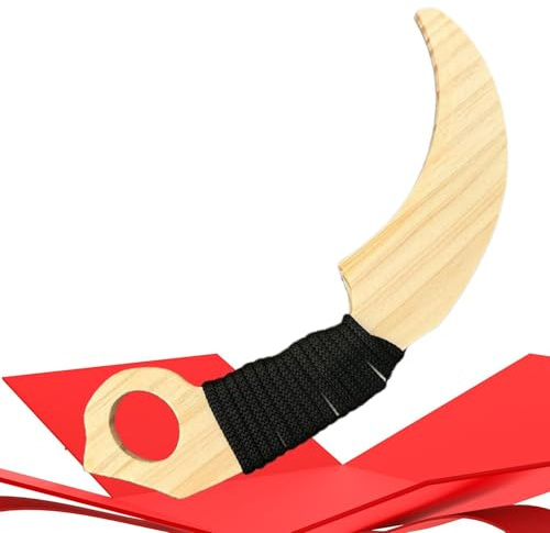 Generico Leksaker i trä för barn | 21 cm rollspel med halkfritt handtag, trä ryttare cosplay leksak - för hem för barn och flickor över 3 år