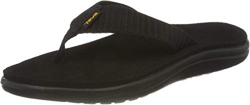 Teva Voya Flip, Damen Pantoffeln, Schwarz (Bar Street Black Bsblc), 38 EU