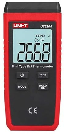 UNI-T UT320A - Digital thermometer, for Temperature Probes type K and J, Type K included