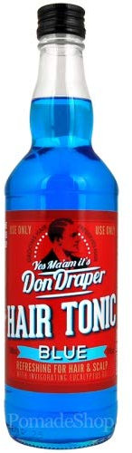 Don Draper Hair Tonic Blue, 500 ml
