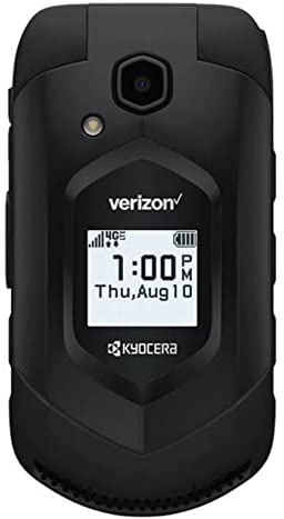 Kyocera DuraXV LTE E4610 Non-Camera Verizon Wireless Rugged Waterproof Flip Phone (Renewed)