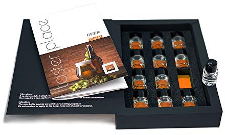 TASTERPLACE Aroma Set - Öl - English - for Sommeliers - for Beer Lovers - Tasting Tool
