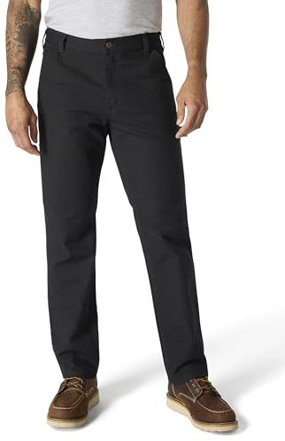 Carhartt Men's Relaxed Straight Rugged Flex Duck Dungaree, Black, W32 x L32