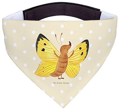 Mr. & Mrs. Panda Hundehalstuch L Schmetterling Zitronenfalter - Geschenk, Bandana, Schmetterlinge, Für Hunde, Fakt, Lustige Sprüche, Hundetuch, Halstuch, Anders, Hund, Liebe