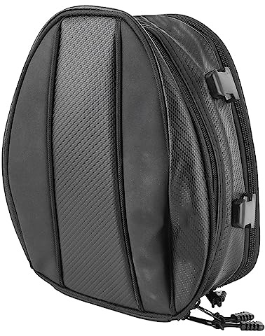 Kadimendium Borsa per sedile posteriore, borse da sella per moto con fondo antiscivolo per moto