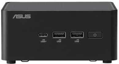 ASUS NUC 14 Pro Tall Full System Mini PC with Intel 14th Gen Core Ultra 7 155H, 32GB DDR5 RAM, 1TB PCIe G4x4 NVMe SSD, Thunderbolt 4, Win 11 Pro, Tool-Free Chassis Access