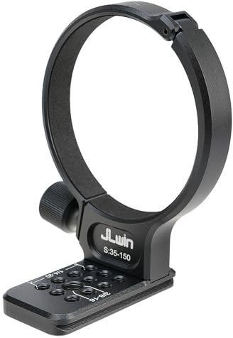 FOTGA Metal Tripod Collar Mount Ring 86mm for Samyang 35-150mm F2-2.8 Lens, Bottom with 1/4 & 3/8 Thread Screw Mount Dovetail Groove Quick-Release Plate for Acra-Swiss Type Tripod