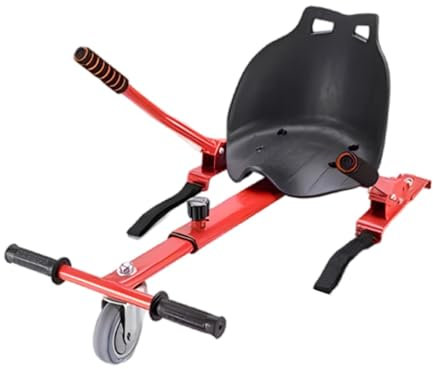 Hoverboard Aufsatz für Hoverboard Kartsitz, Verstellbare Halterung, Hoverkart für Selbstausgleich Roller für Kinder und Erwachsene, Hoverboard für lustige Fahrten