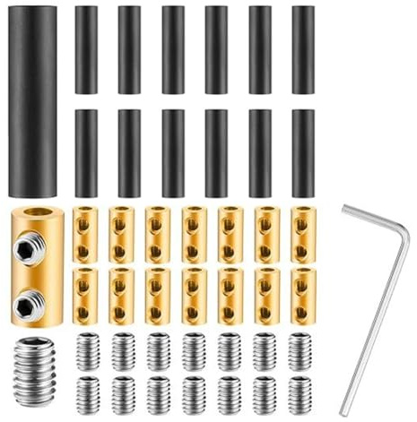 Laroal Kit de 15 Conectores para empalmes de Cables subterráneos, Apto para Cables de Calibre Inferior a 12 AWG y 60 A, con conexión rápida de cableado y Tuercas.