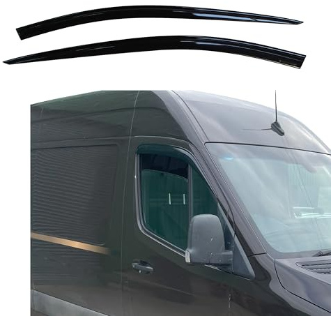 AUTO CLOVER Windabweiser-Set für Mercedes Sprinter/VW Crafter ab 2006 (2 Stück)