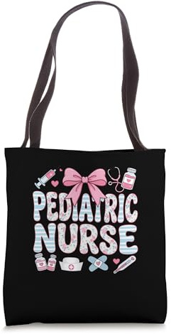 Pediatric Nurse Valentines Peds Nurse Tote Bag
