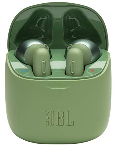 JBL Tune 220TWS True Wireless In-Ear Cuffie Bluetooth con fino a 19 ore di riproduzione musicale combinata, verde