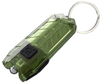 Nitecore Tube v2.0 Keychain Flashlight, 55 Lumen USB Rechargeable Ultra Lightweight Compact (Olive)