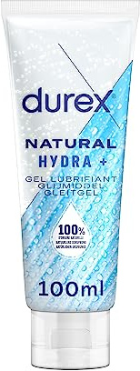 Durex Natural Lubricant, Transparent, 100 ml