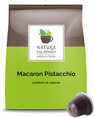 100 Capsule compatibili con Nespresso - Macaron Pistacchio