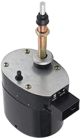 Elektrisk Torkarmotor, DC12V Metall Vindrutetorkarmotor 105 ° Torkningsfält Universal Tillbehör för Traktorer