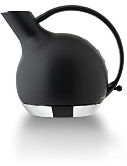 BUGATTI, Giulietta, Bollitore Elettrico di design con Filtro Anticalcare Removibile, Capacità 1.2 Litri, Bollitore Acciaio Inox 18/10