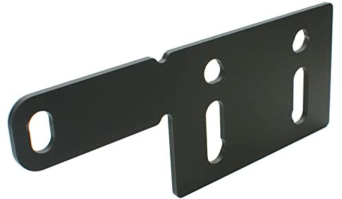 XIMPLIO Universelle Abreißlasche für Anhängerkupplung für 4-Loch und 2-Loch Flanschkugelkopf 83 x 56 und 90 mm - rechts, Links (rechts,Links, für Flanschkugelkopf 83x56 mm und 90 mm)