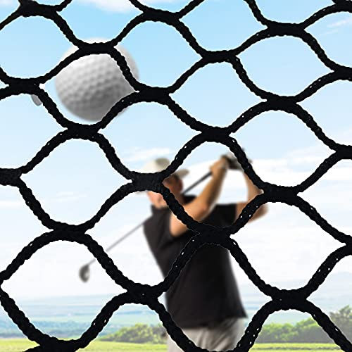 300x300cm Golf Übungsnetz HDPE Golfnetz Trainingsnetz Trainingsfeld Zielnetz für Golfplatz/Schule,2.5 cm Maschenweite, Starke Tragfähigkeit 300 kg