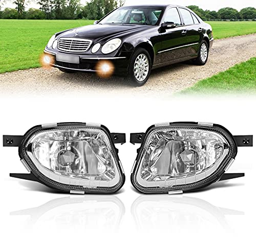 AutoBeeDen Nebelscheinwerfer kompatibel mit Mercedes Benz E Class (W211/S211) 03/2002-05/2004, Sprinter (906) 06/2006-12/2006(standard item), Sprinter (906) 01/2007-08/2013 (Klar)