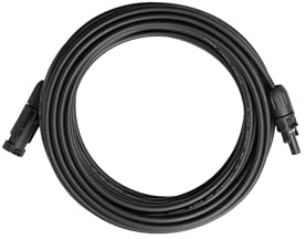 Anker SOLIX Solarpanel-Verlängerungskabel, 10m 4mm² Querschnitt (2er-Pack) | Feuerfest, verschleißfest, korrosionsbeständig, hitzebeständig, UV-beständig, wasserdicht nach IP68