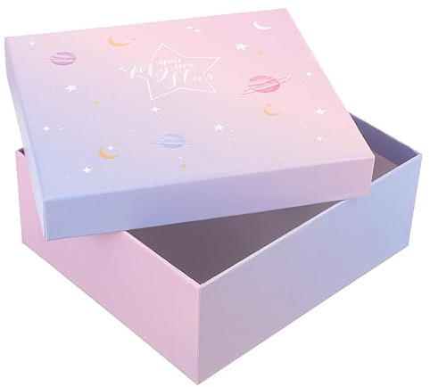 KAILIKETIY Elegante Geschenkschachtel mit Deckel Multifunktionale Verpackungsbox für zum Verpacken von Lippenstift Parfüm und Schmuck Große Aufbewahrungsbox für und