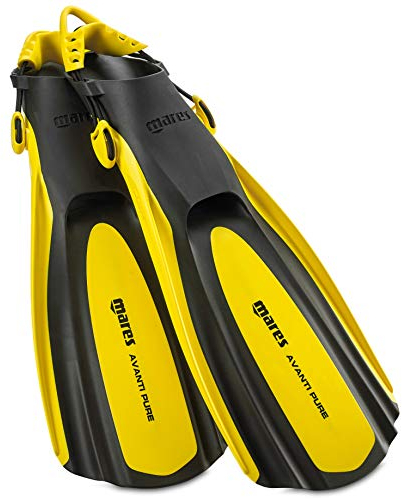 Mares Unisex Schnorchelflossen Avanti Pure (Gelb, S/M)