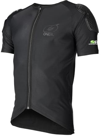 O'NEAL | Protektoren-Shirt | Motocross Enduro Motorrad | Elastisch leichte Protektorenjacke, aus Polyurethan-Schaum, Mesh-Einsatz | STV Short Sleeve Protector Shirt V.23 | Erwachsene | Schwarz | XL