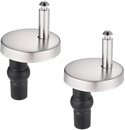 YTOOK 4 Stück WC Sitz Befestigung,Schrauben für Toilettensitz, Scharnier für Toilettendeckel Befestigung WC-Sitze Klodeckel Edelstahl, Blindloch Befestigungen Scharniere für Toilettensitze